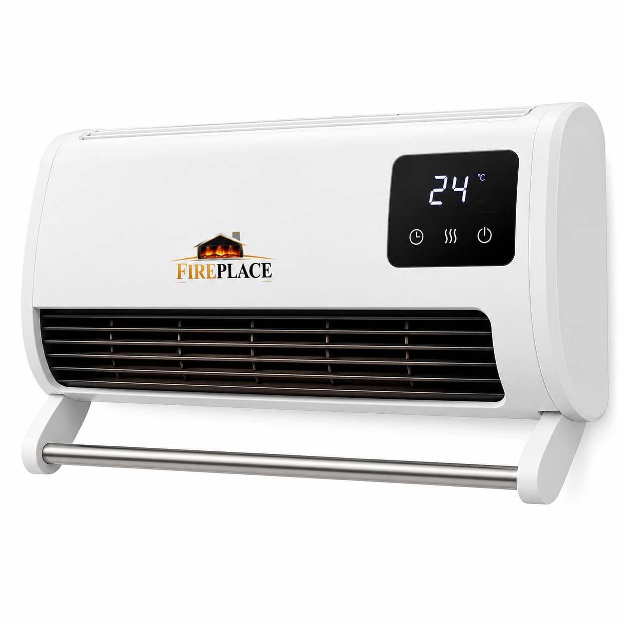 61 Calefactor Cerámico de Baño FIREPLACE 2000 W con Modo ECO y Control Digital - Imagen 1