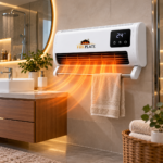 Calefactor Cerámico de Baño FIREPLACE 2000 W con Modo ECO y Control Digital - Imagen 3